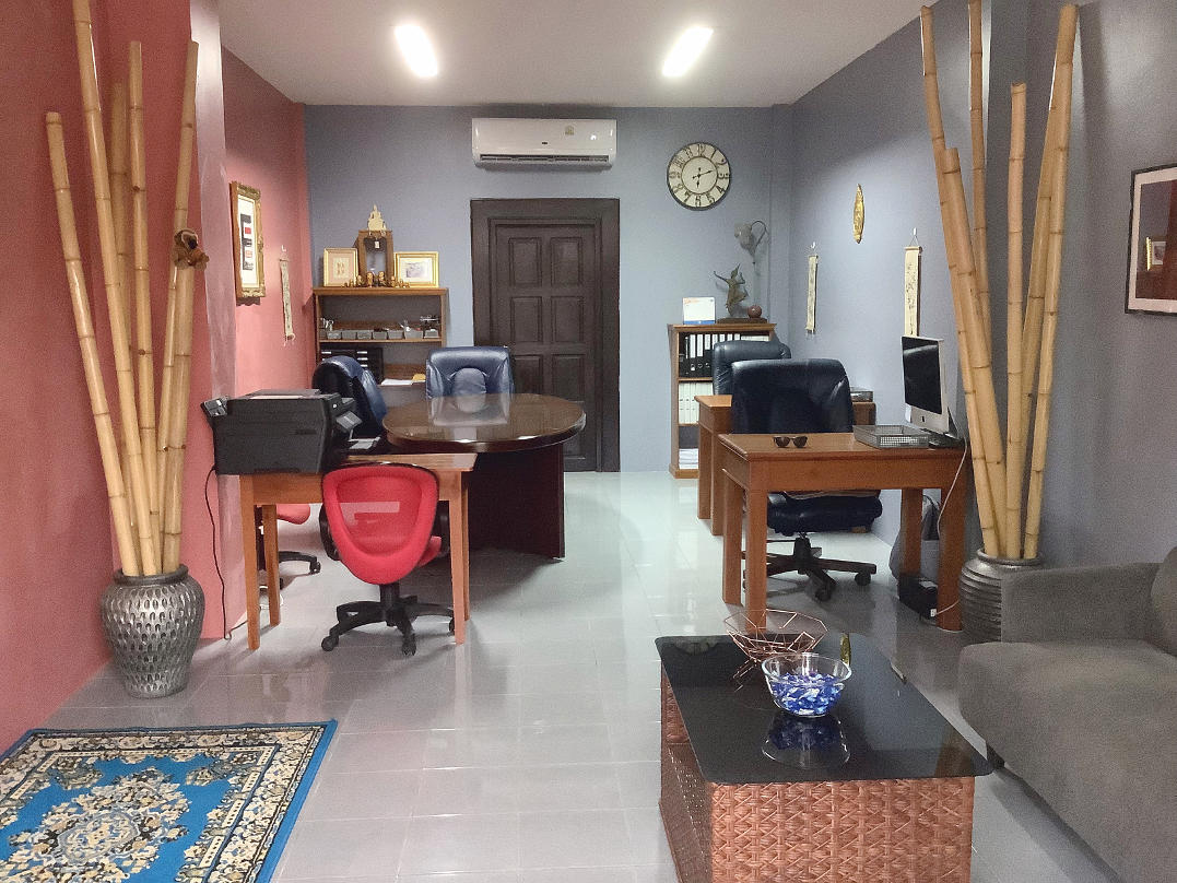 Our office when it was almost done